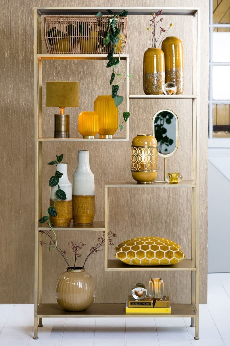 Kast Yvana - Antiek Goud Light & Living Kast 6742185