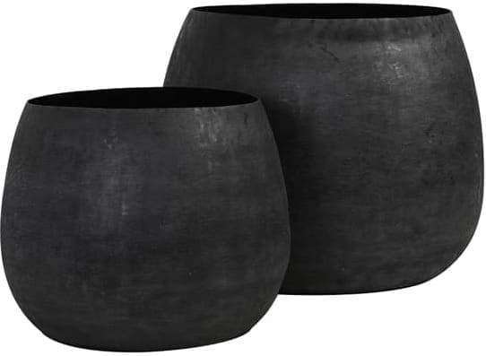 Pot Genolu - Mat Zwart Light & Living Pot 5984912