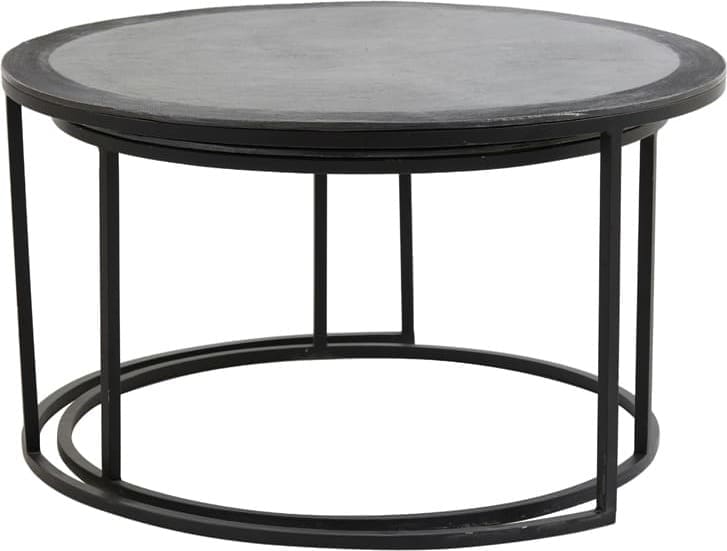 Salontafel Talca - Lood Antiek Edge Light & Living Salontafel 6722615