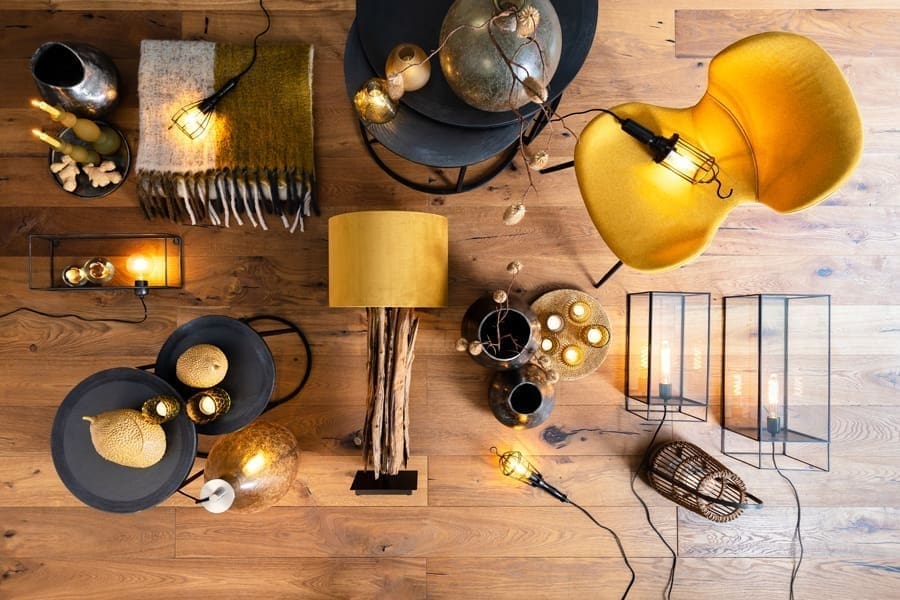Salontafel Talca - Lood Antiek Edge Light & Living Salontafel 6722615