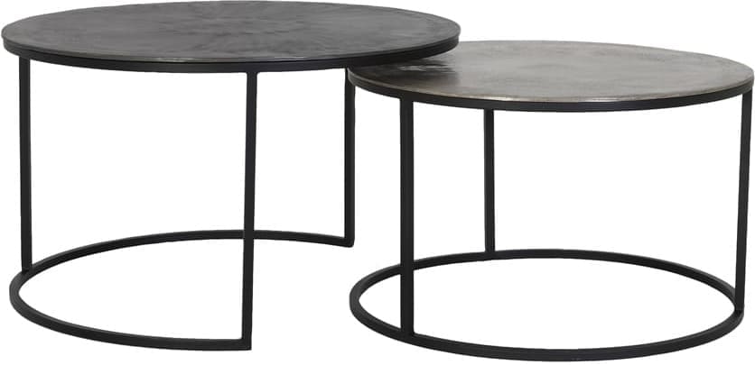 Salontafel Talca - Ruw Lood+ant. Lood Light & Living Salontafel 6712111