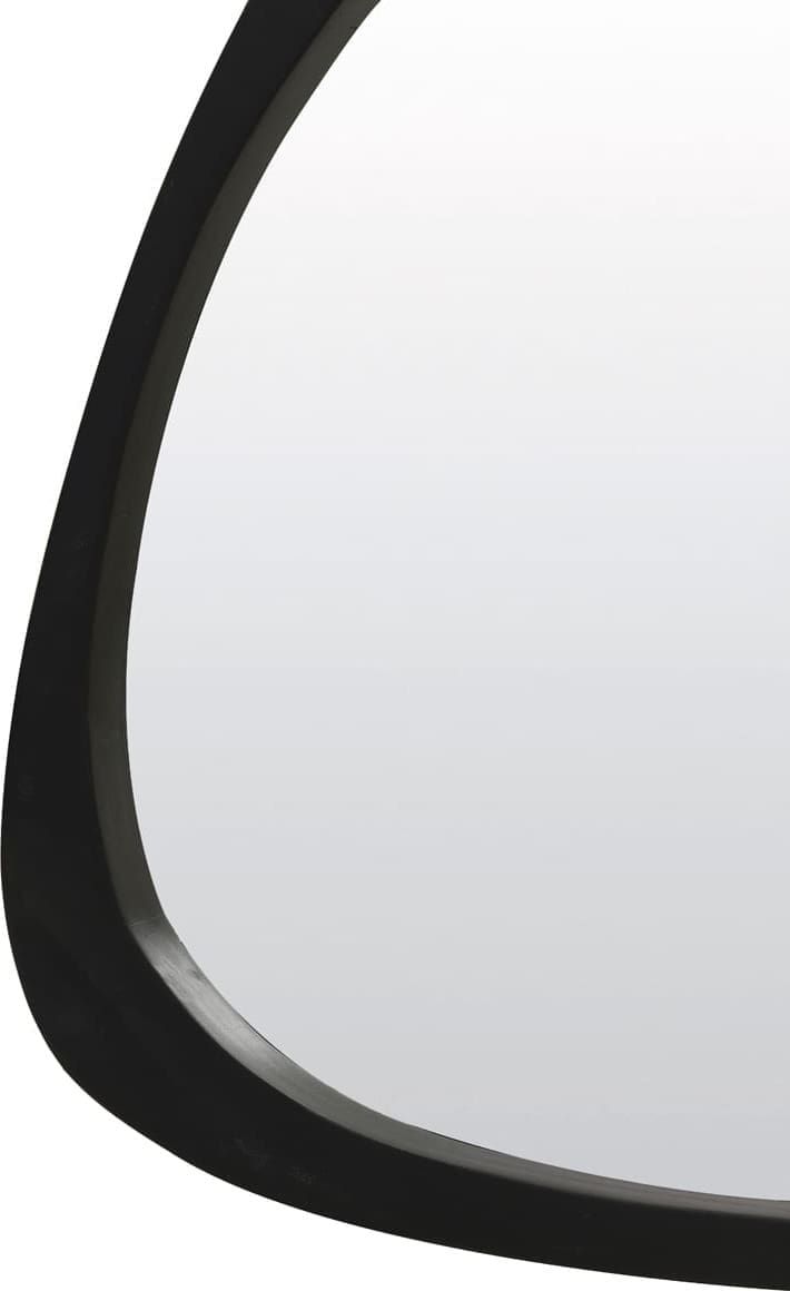 Spiegel Sonora - Hout Zwart Light & Living Spiegel 7311112