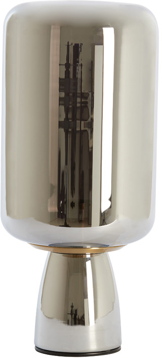 Tafellamp Lotta - Smoke Glas+goud Light & Living Tafellamp 1880112