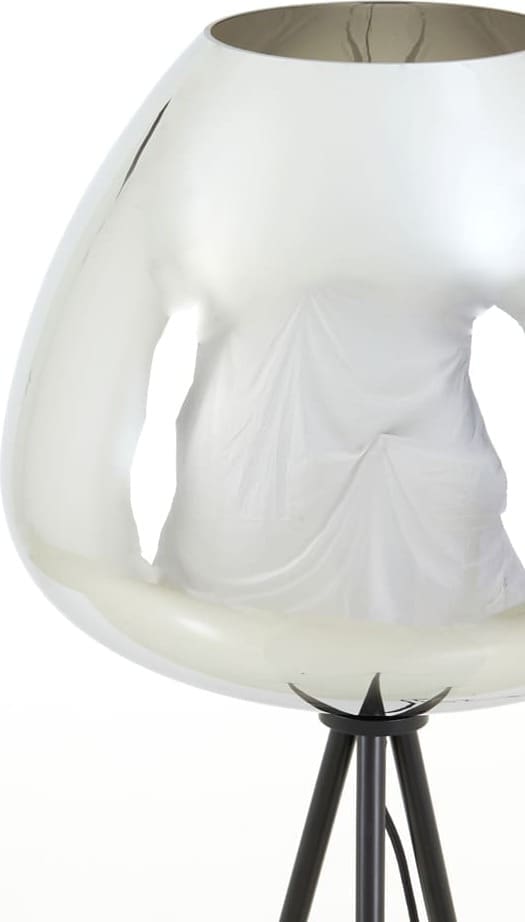 Vloerlamp Mayson - Smoke Glas-mat Zwart Light & Living Vloerlamp 1868612
