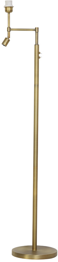 Vloerlamp Montana - Antiek Brons Met LED Light & Living Vloerlamp 1708318
