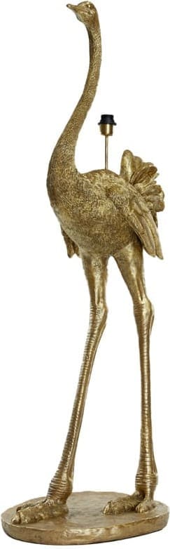 Vloerlamp Ostrich - Antiek Brons Light & Living Vloerlamp 1735318