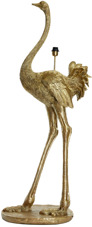 Vloerlamp Ostrich - Antiek Brons Light & Living Vloerlamp 1735318
