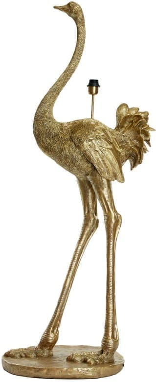 Vloerlamp Ostrich - Antiek Brons Light & Living Vloerlamp 1735318