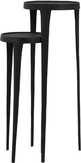 Zuil Tobias - Zwart Light & Living Bijzettafel 6772412
