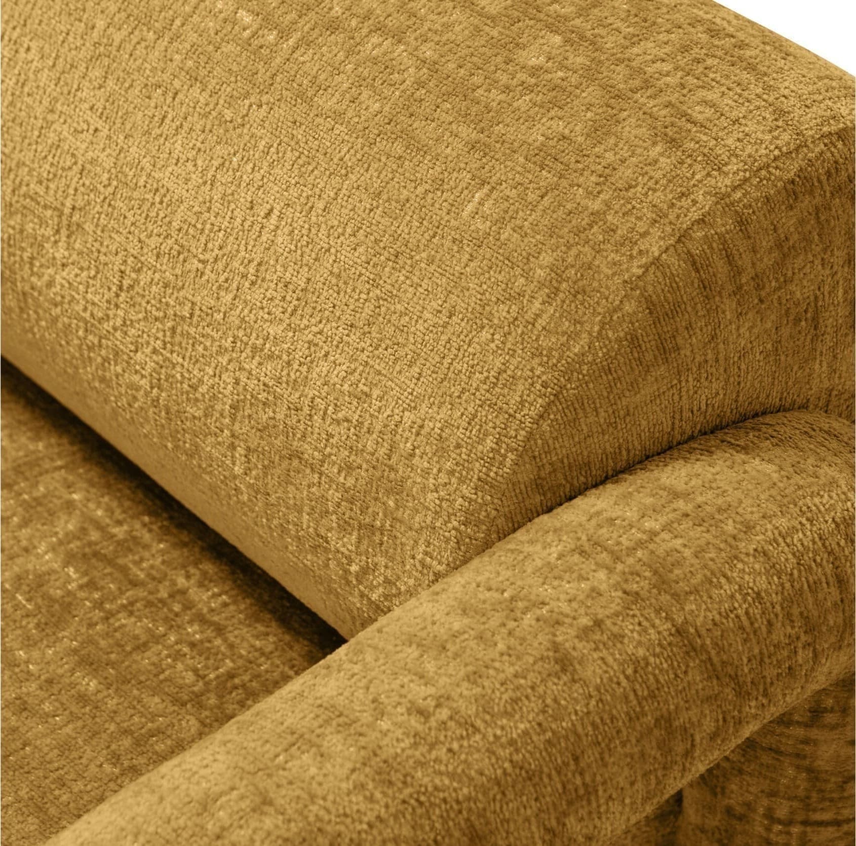 WOOOD Exclusive Lenny Fauteuil In Grove Textuur Goud/geel Goud Fauteuil