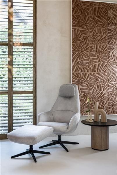 Xooon Vernon fauteuil met draaifunctie - hoge rug Fauteuil