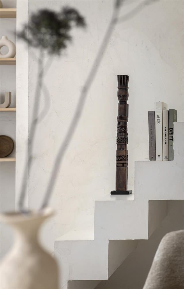COCO maison Milan beeld H62cm Bruin Woonaccessoire