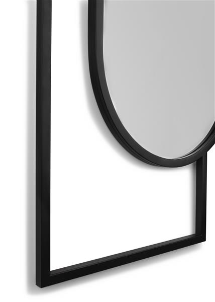 COCO maison Percy spiegel 60x160cm Zwart Spiegel