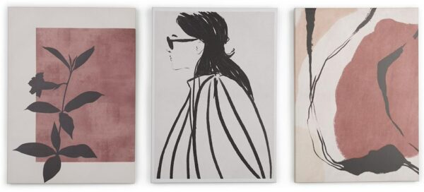 COCO maison Sunkissed set van 3 prints 50x70cm Multi Schilderij