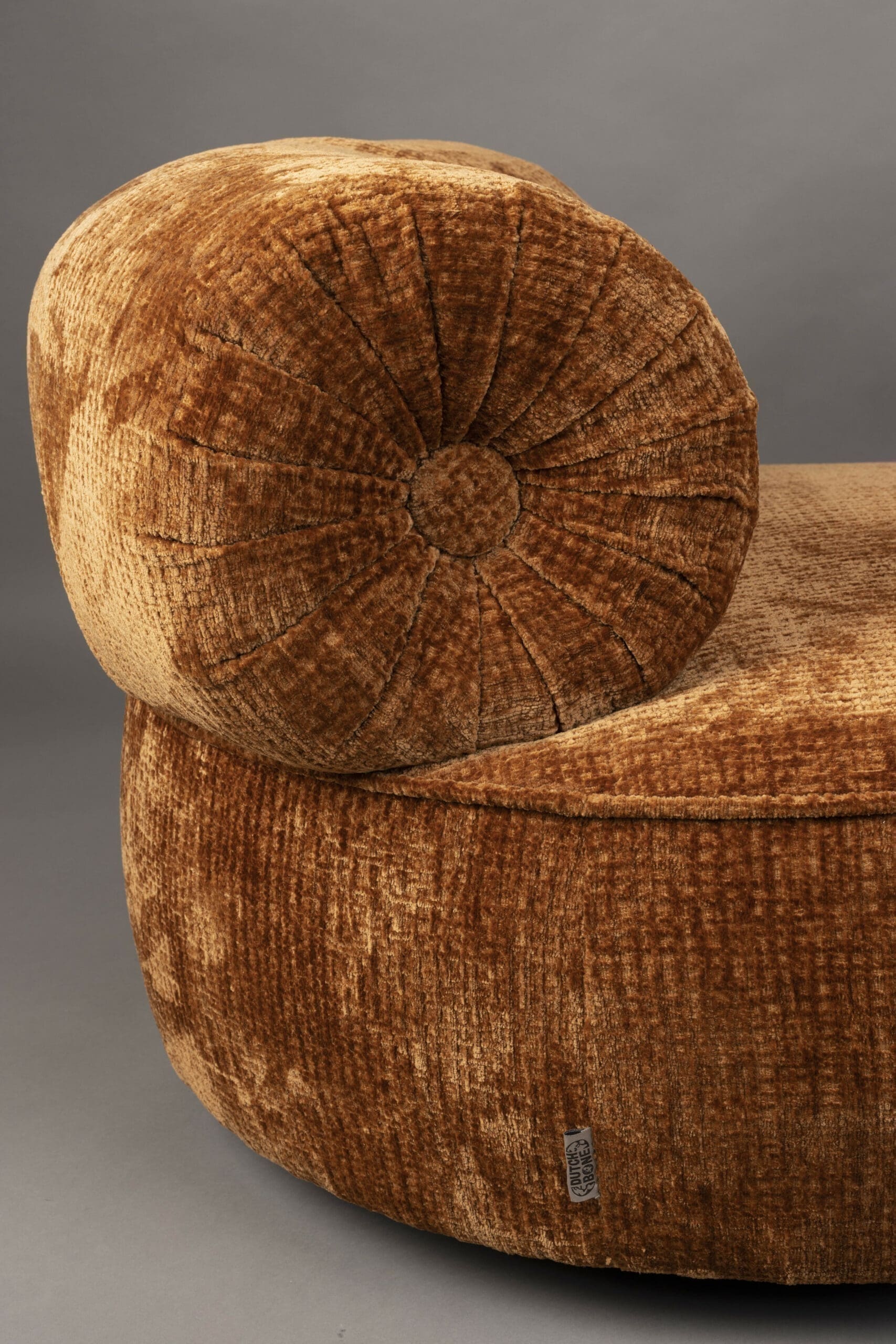 Fauteuil Tilbury Burned Orange Dutchbone ZVR3100185