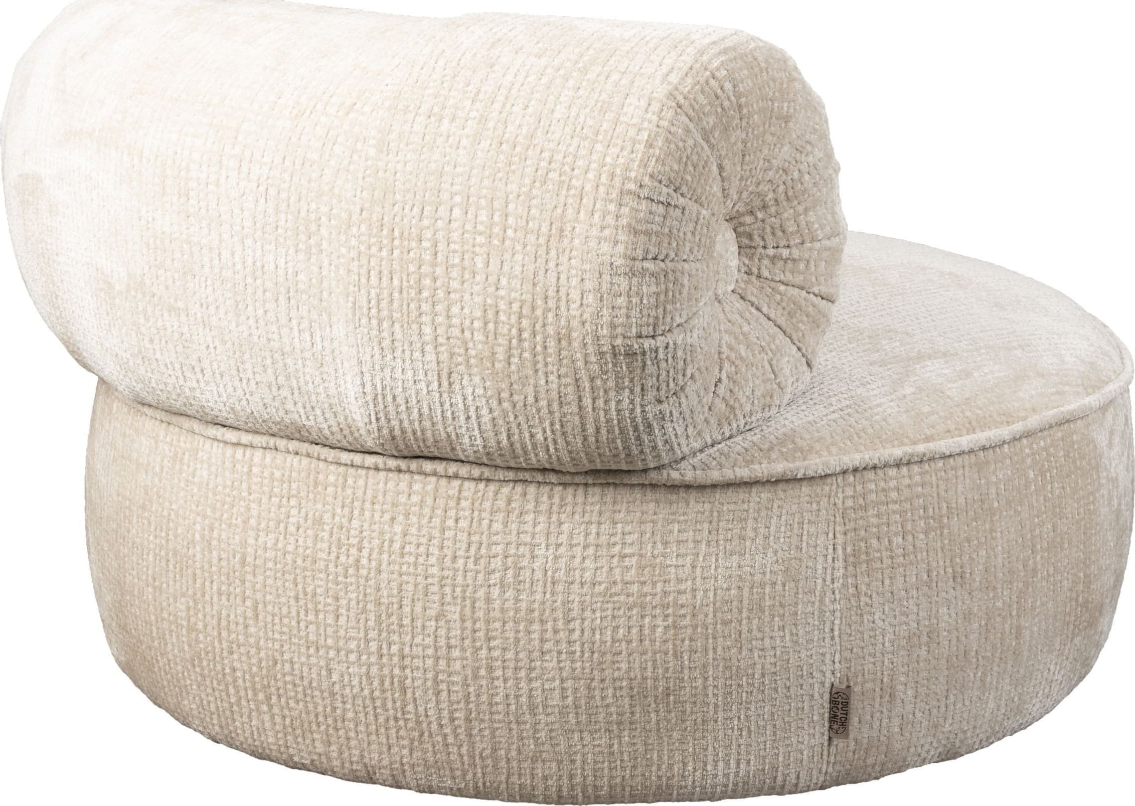 Fauteuil Tilbury Natural Beige Dutchbone ZVR3100184