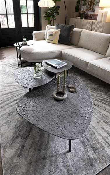 Henders & Hazel Dorval salontafel 60 x 60 cm. Goud Bijzettafel