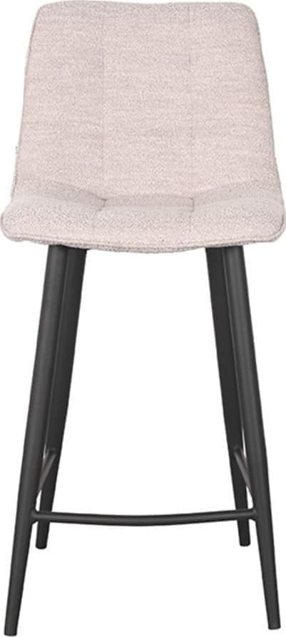 LABEL51 Barkruk Jelt - Naturel - Boucle - Zithoogte 65 Naturel Barstoel