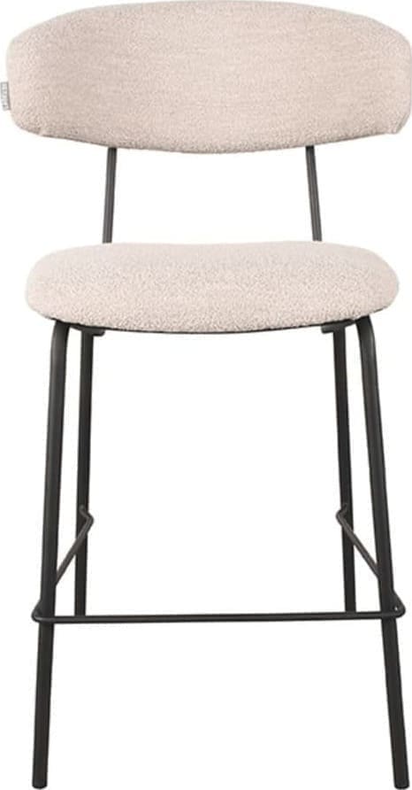 LABEL51 Barkruk Zack - Naturel - Boucle - Zithoogte 65 Naturel Barstoel