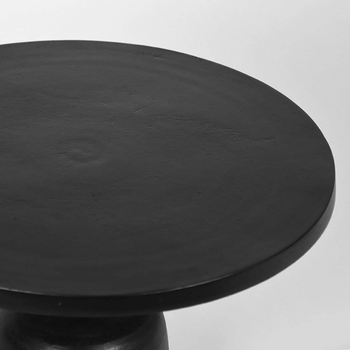 LABEL51 Bijzettafel Wink - Zwart - Metaal Zwart Bijzettafel