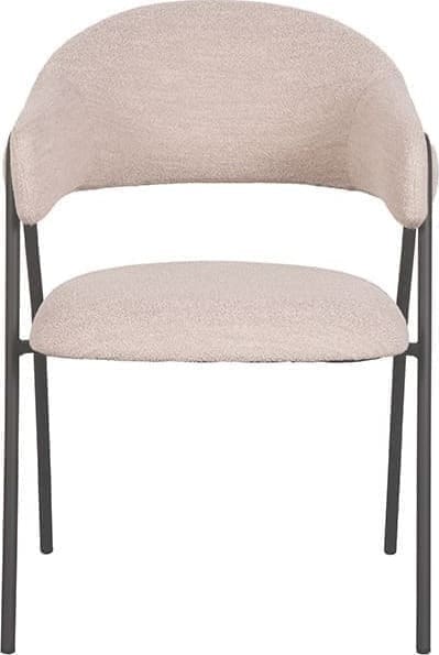 LABEL51 Eetkamerstoel Lowen - Naturel - Boucle Naturel Eetkamerstoel