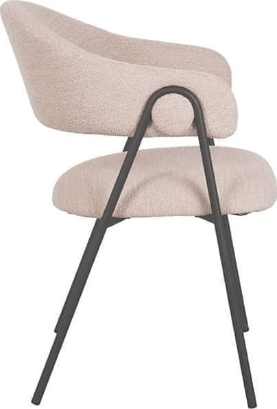 LABEL51 Eetkamerstoel Lowen - Naturel - Boucle Naturel Eetkamerstoel