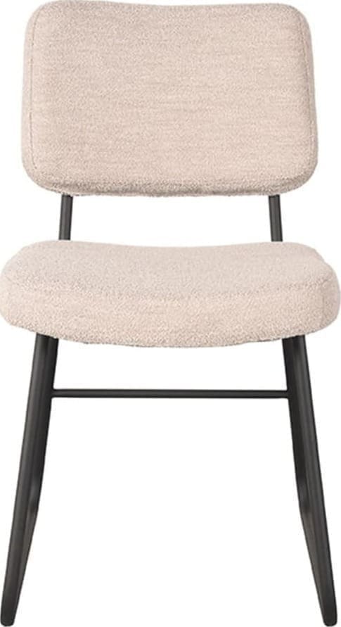 LABEL51 Eetkamerstoel Noah - Naturel - Boucle Naturel Eetkamerstoel