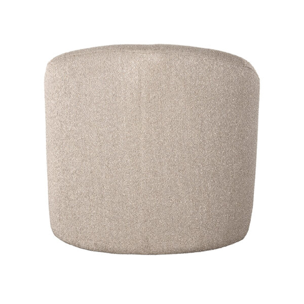 LABEL51 Fauteuil Alby - Clay - Chicue Boucle Taupe|bruin Fauteuil