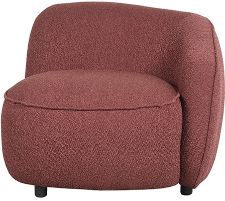 LABEL51 Fauteuil Livo - Winered - Boucle Rood Fauteuil