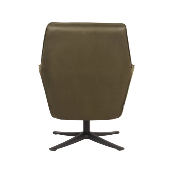 LABEL51 Fauteuil Tod - Army green - Microfiber Groen Fauteuil