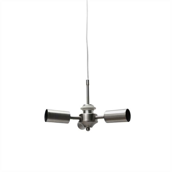 LABEL51 Hanglamp 3-Lichts De Luxe - Zilver - Metaal Zilver Hanglamp