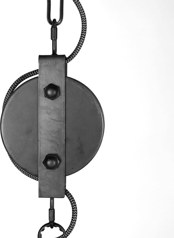 LABEL51 Hanglamp Fuse - Zwart - Metaal Zwart Hanglamp