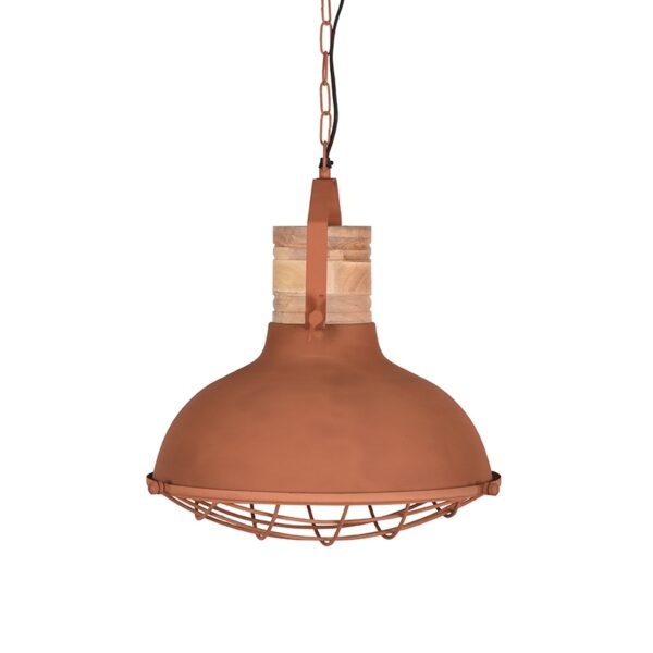 LABEL51 Hanglamp Grid - Rust - Metaal Oranje|cognac Hanglamp