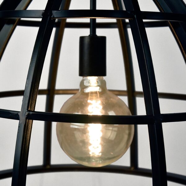 LABEL51 Hanglamp Lift - Zwart - Metaal Zwart Hanglamp