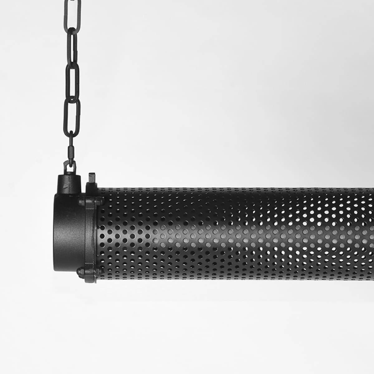 LABEL51 Hanglamp Tube - Zwart - Metaal Zwart Hanglamp