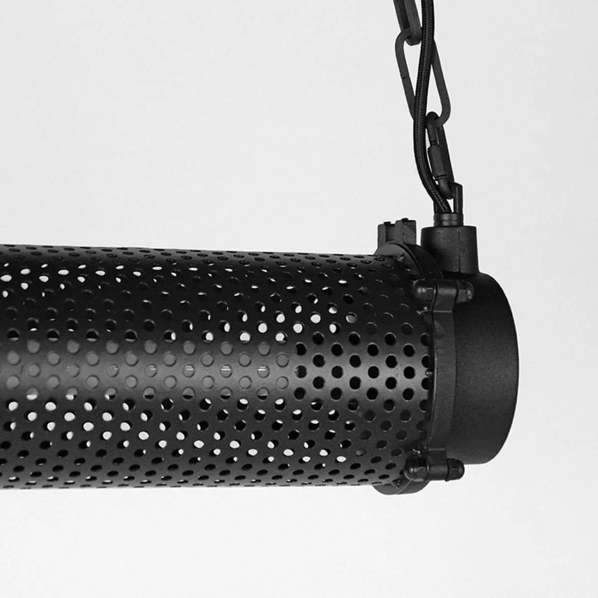 LABEL51 Hanglamp Tube - Zwart - Metaal Zwart Hanglamp