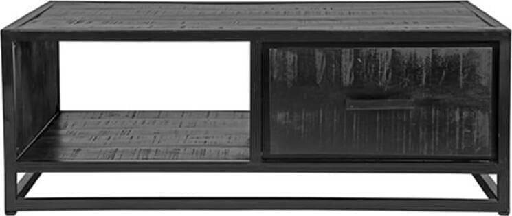 LABEL51 Salontafel Chili - Zwart - Mangohout Zwart Salontafel