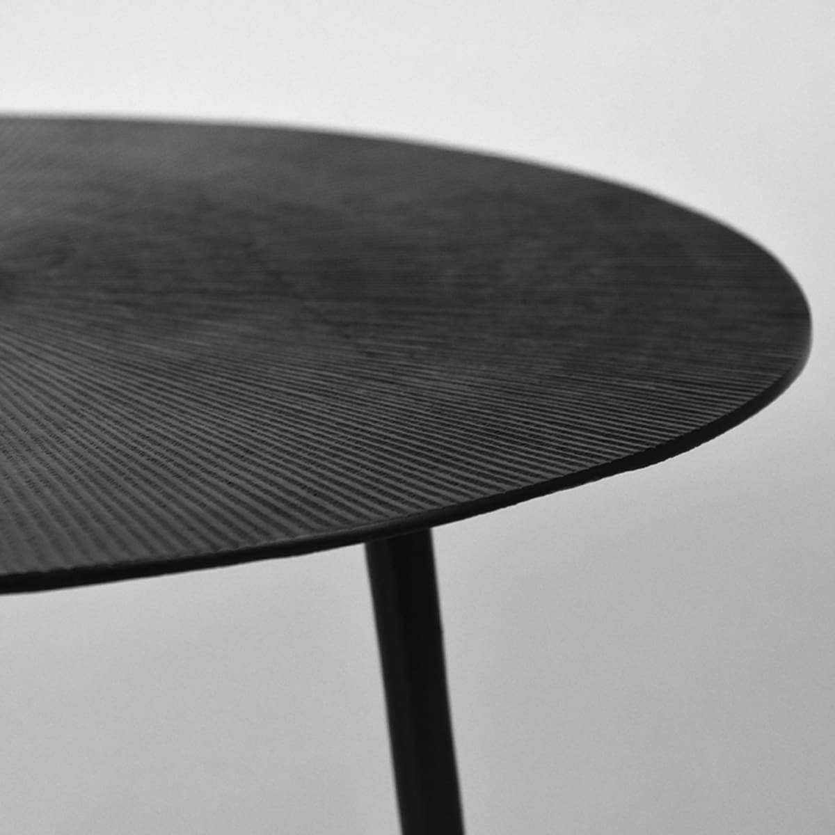 LABEL51 Salontafel Nobby - Zwart - Metaal - 60 cm Zwart Salontafel