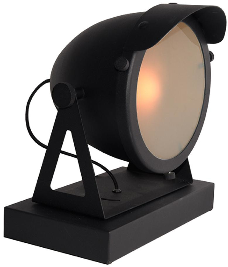 LABEL51 Tafellamp Cap - Zwart - Metaal Zwart Tafellamp