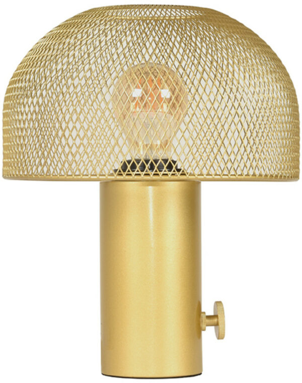 LABEL51 Tafellamp Fungo - Goud - Metaal Goud Tafellamp