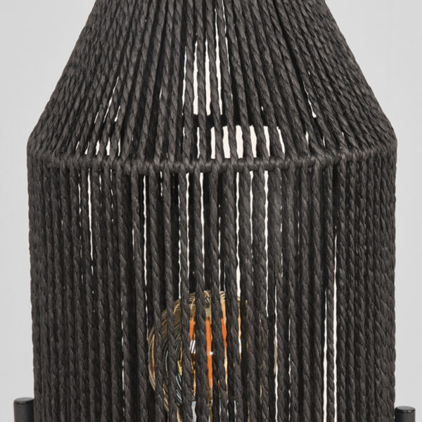 LABEL51 Tafellamp Ibiza - Zwart - Jute Zwart Tafellamp
