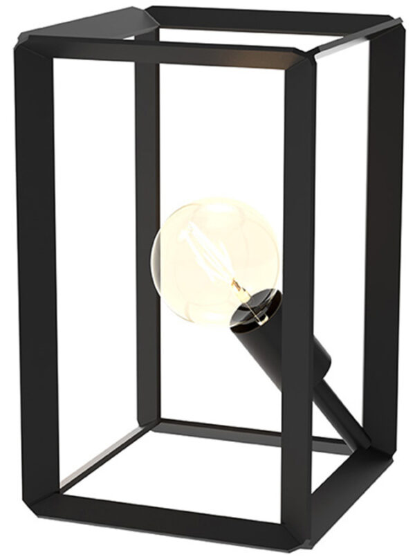 LABEL51 Tafellamp Tetto - Zwart - Metaal Zwart Tafellamp
