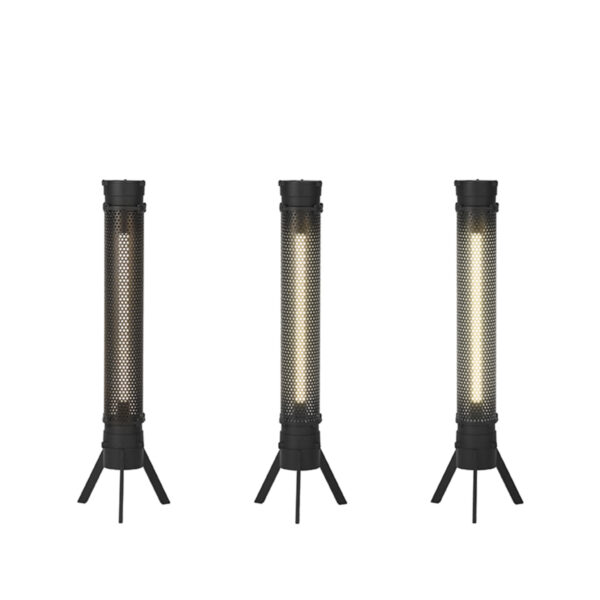 LABEL51 Tafellamp Tube - Zwart - Metaal Zwart Tafellamp