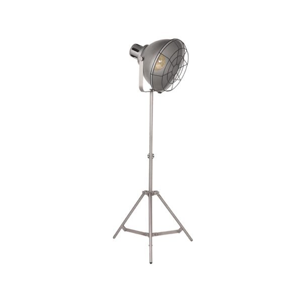 LABEL51 Vloerlamp Max - Metallic Grey - Metaal Grijs Vloerlamp