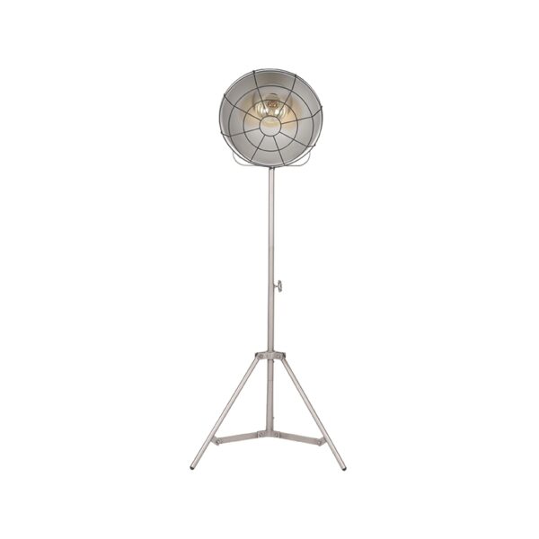 LABEL51 Vloerlamp Max - Metallic Grey - Metaal Grijs Vloerlamp