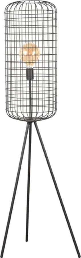 LABEL51 Vloerlamp Solido - Zwart - Metaal Zwart Vloerlamp