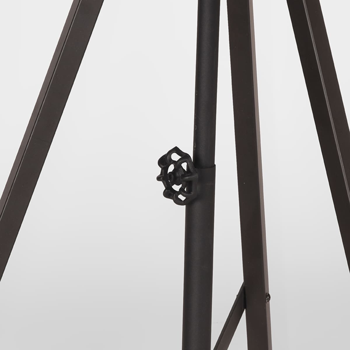 LABEL51 Vloerlamp Twine - Zwart - Metaal Zwart Vloerlamp