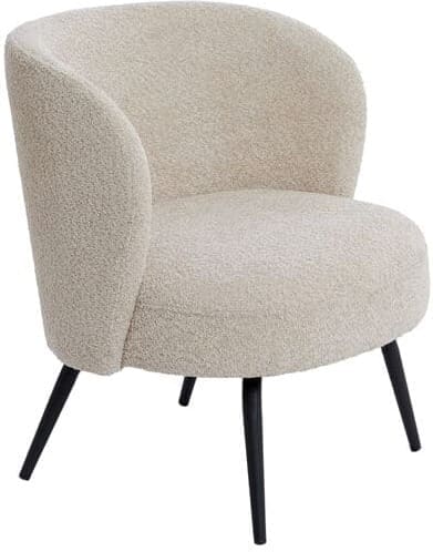 Stoel Dieyda - Beige-zwart Light & Living Eetkamerstoel 6787061