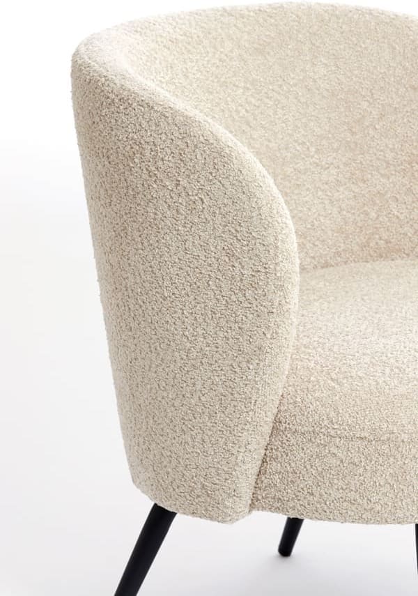 Stoel Dieyda - Beige-zwart Light & Living Eetkamerstoel 6787061