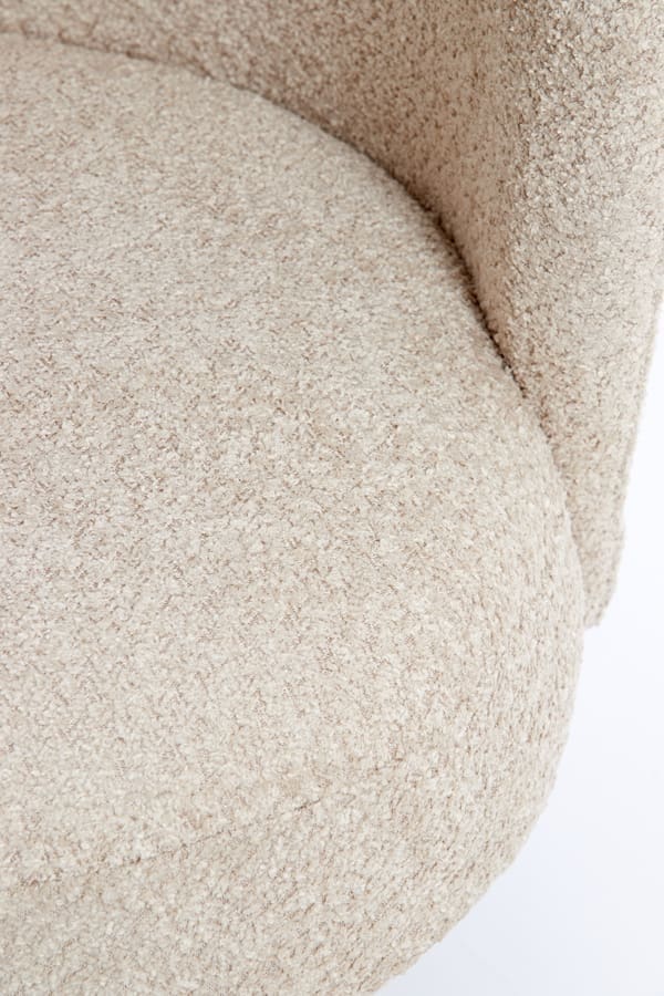 Stoel Dieyda - Beige-zwart Light & Living Eetkamerstoel 6787061